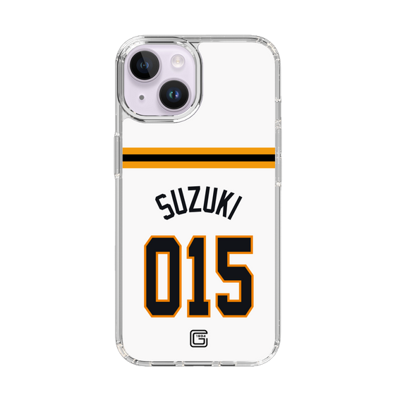 スリムプロテクションケース［ 読売ジャイアンツ - #015 SUZUKI - ホーム ］