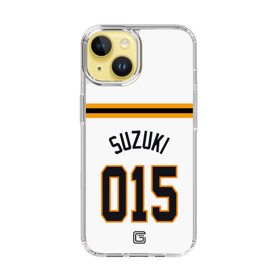 スリムプロテクションケース［ 読売ジャイアンツ - #015 SUZUKI - ホーム ］