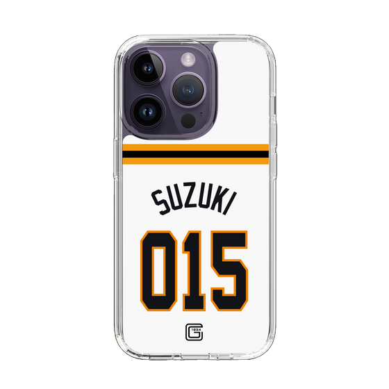 スリムプロテクションケース［ 読売ジャイアンツ - #015 SUZUKI - ホーム ］