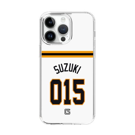 スリムプロテクションケース［ 読売ジャイアンツ - #015 SUZUKI - ホーム ］