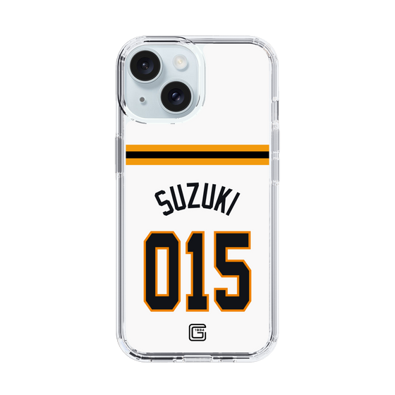 スリムプロテクションケース［ 読売ジャイアンツ - #015 SUZUKI - ホーム ］