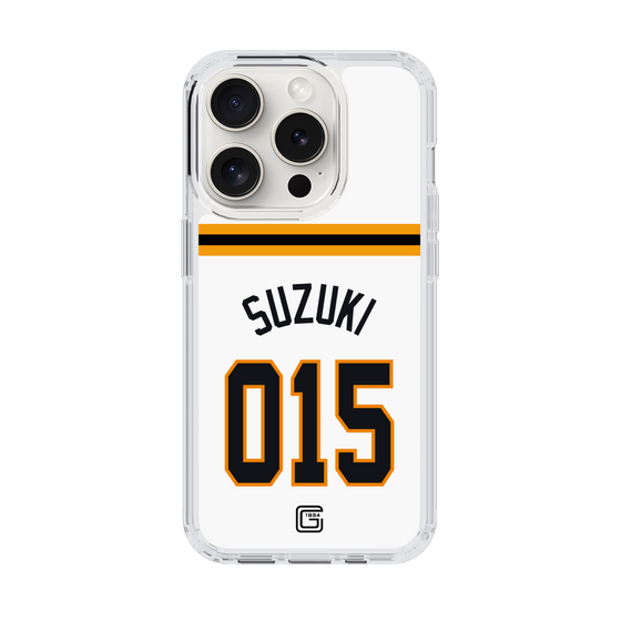 スリムプロテクションケース［ 読売ジャイアンツ - #015 SUZUKI - ホーム ］