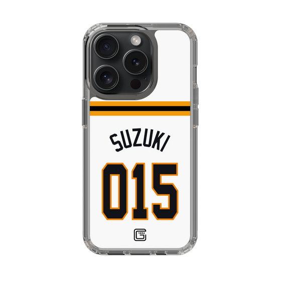 スリムプロテクションケース［ 読売ジャイアンツ - #015 SUZUKI - ホーム ］