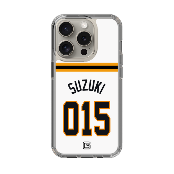 スリムプロテクションケース［ 読売ジャイアンツ - #015 SUZUKI - ホーム ］