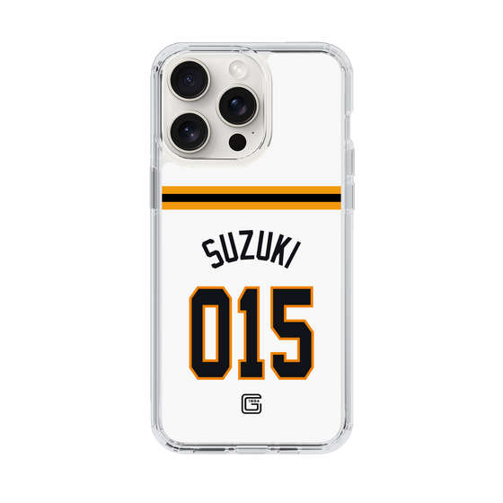 スリムプロテクションケース［ 読売ジャイアンツ - #015 SUZUKI - ホーム ］