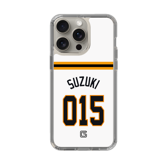 スリムプロテクションケース［ 読売ジャイアンツ - #015 SUZUKI - ホーム ］