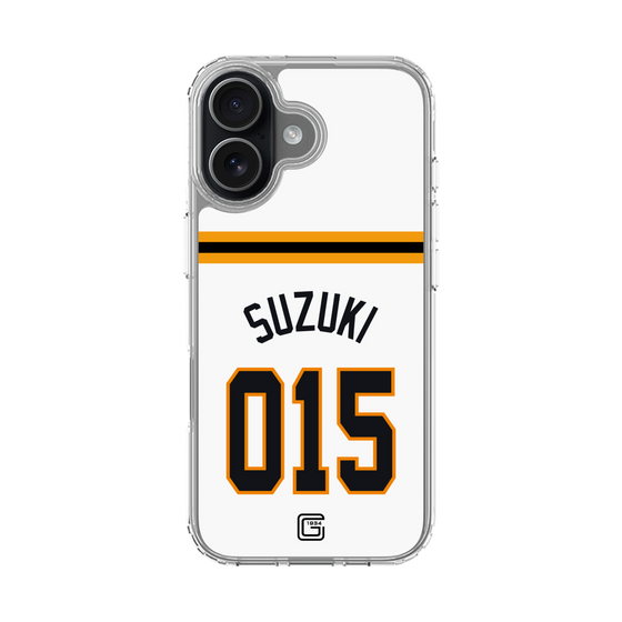 スリムプロテクションケース［ 読売ジャイアンツ - #015 SUZUKI - ホーム ］