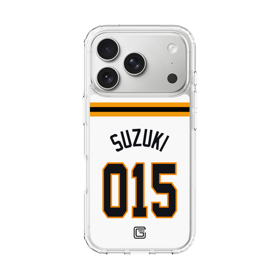 スリムプロテクションケース［ 読売ジャイアンツ - #015 SUZUKI - ホーム ］