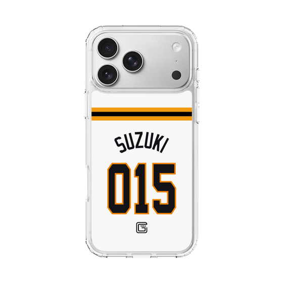 スリムプロテクションケース［ 読売ジャイアンツ - #015 SUZUKI - ホーム ］