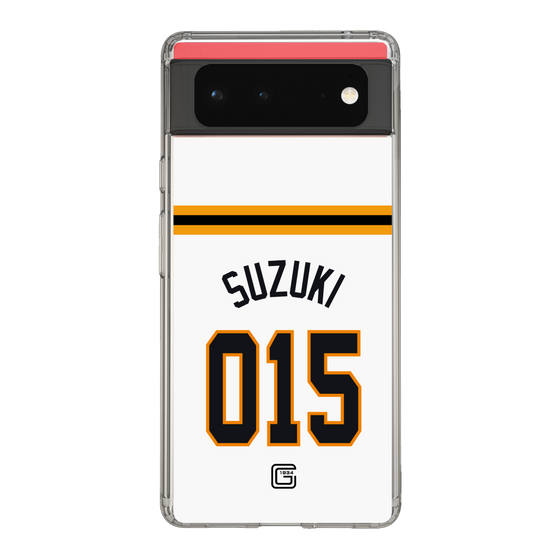 スリムプロテクションケース［ 読売ジャイアンツ - #015 SUZUKI - ホーム ］