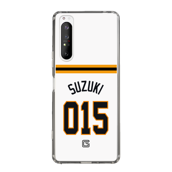 スリムプロテクションケース［ 読売ジャイアンツ - #015 SUZUKI - ホーム ］