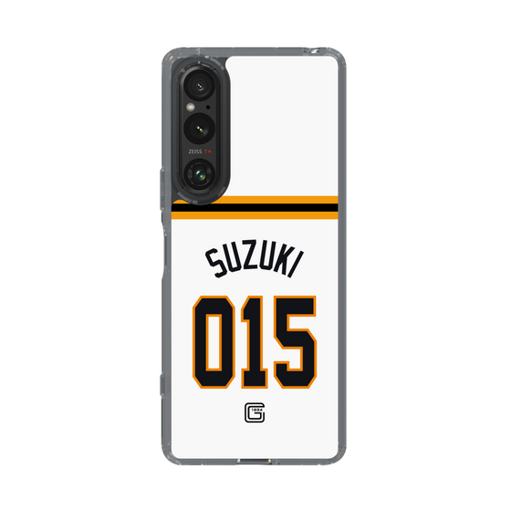 スリムプロテクションケース［ 読売ジャイアンツ - #015 SUZUKI - ホーム ］