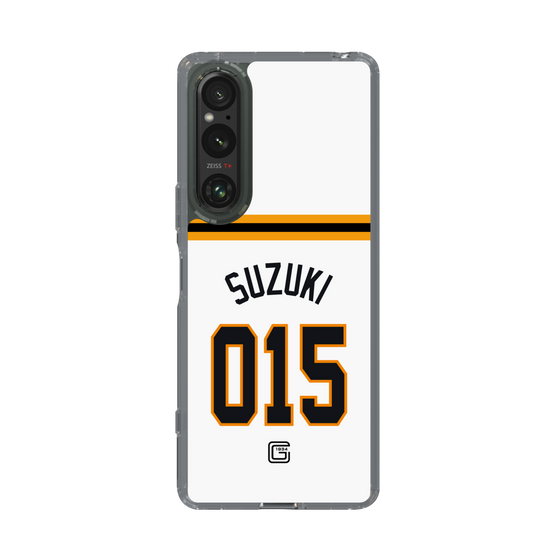 スリムプロテクションケース［ 読売ジャイアンツ - #015 SUZUKI - ホーム ］