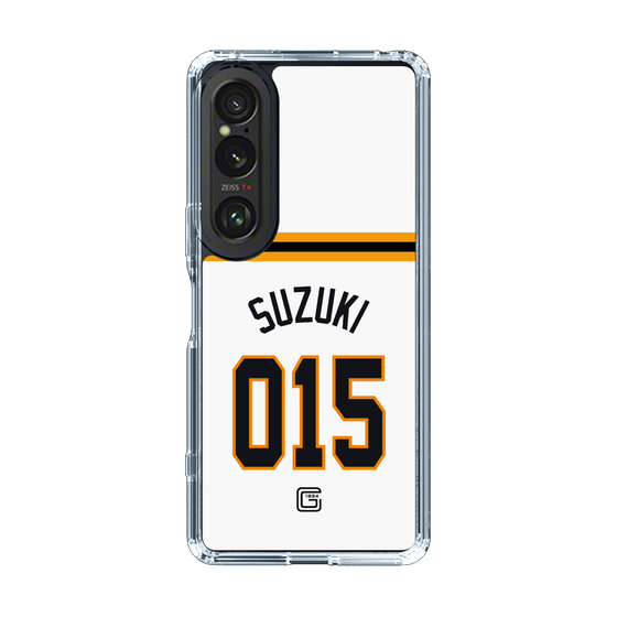 スリムプロテクションケース［ 読売ジャイアンツ - #015 SUZUKI - ホーム ］
