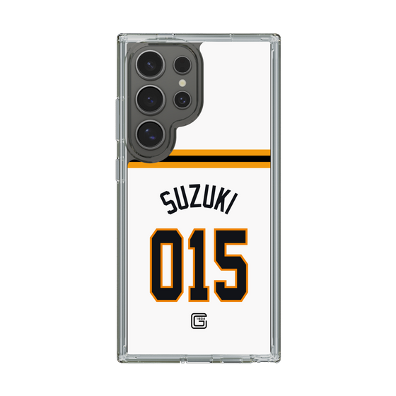 スリムプロテクションケース［ 読売ジャイアンツ - #015 SUZUKI - ホーム ］