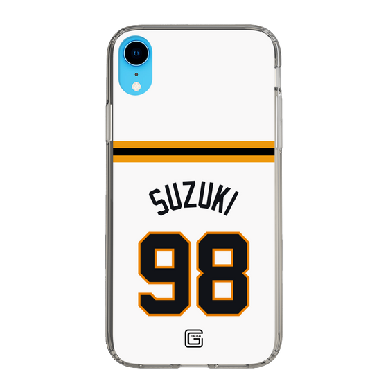 スリムプロテクションケース［ 読売ジャイアンツ - #98 SUZUKI - ホーム ］