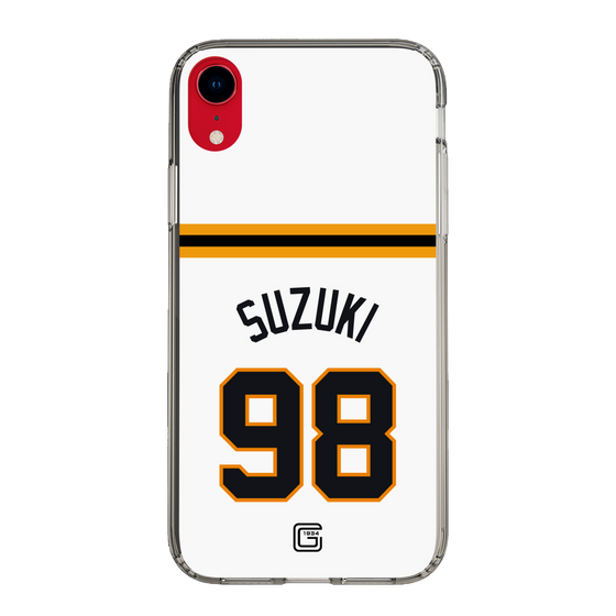 スリムプロテクションケース［ 読売ジャイアンツ - #98 SUZUKI - ホーム ］