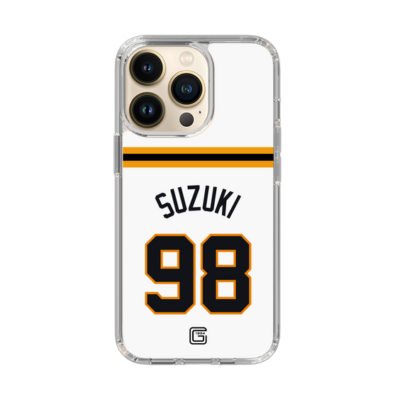スリムプロテクションケース［ 読売ジャイアンツ - #98 SUZUKI - ホーム ］
