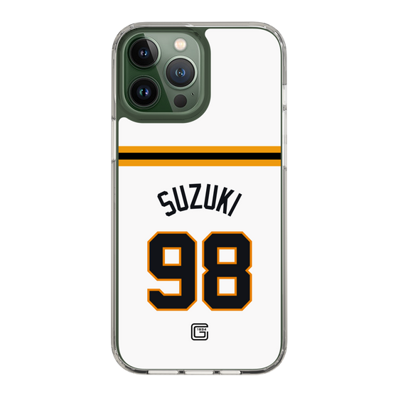 スリムプロテクションケース［ 読売ジャイアンツ - #98 SUZUKI - ホーム ］
