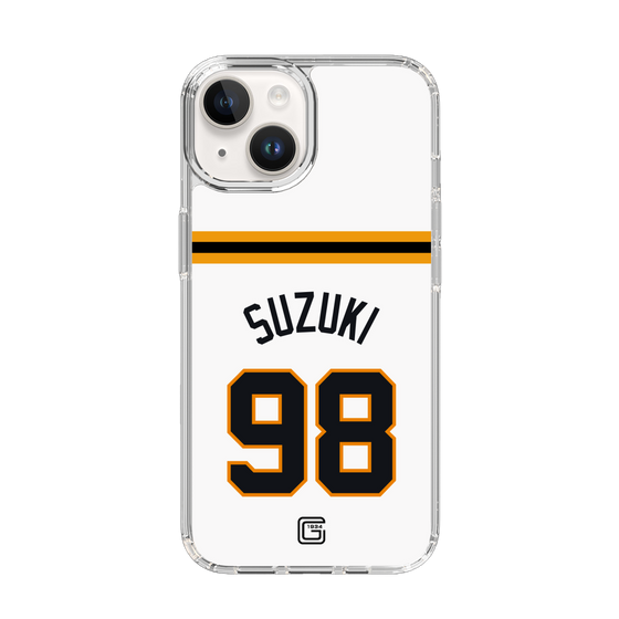 スリムプロテクションケース［ 読売ジャイアンツ - #98 SUZUKI - ホーム ］