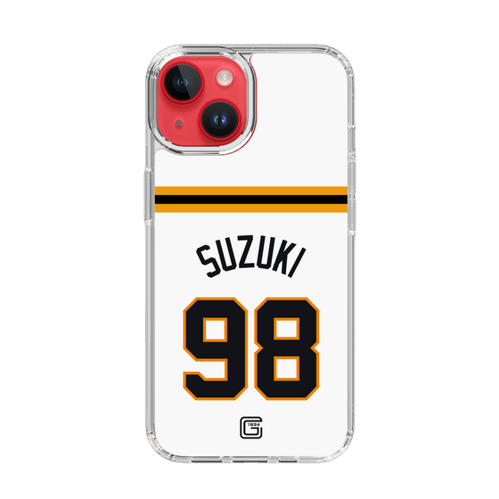 スリムプロテクションケース［ 読売ジャイアンツ - #98 SUZUKI - ホーム ］