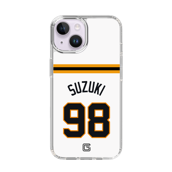 スリムプロテクションケース［ 読売ジャイアンツ - #98 SUZUKI - ホーム ］