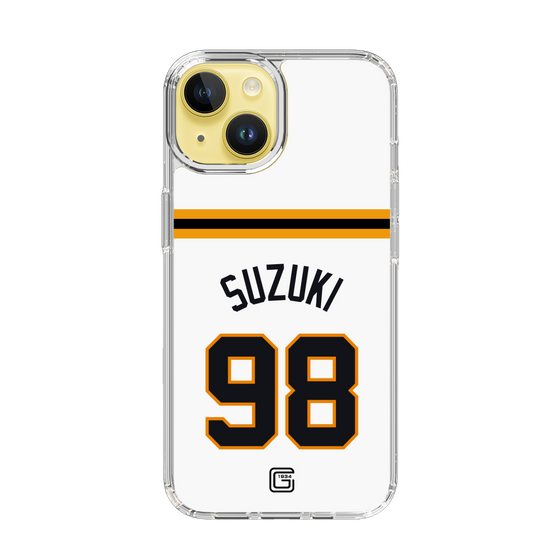 スリムプロテクションケース［ 読売ジャイアンツ - #98 SUZUKI - ホーム ］