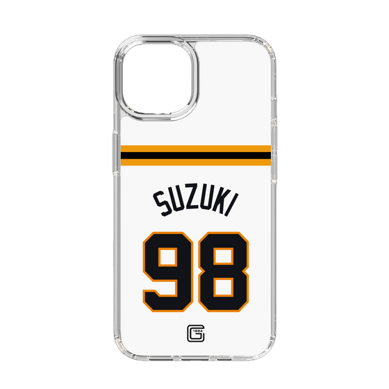 スリムプロテクションケース［ 読売ジャイアンツ - #98 SUZUKI - ホーム ］