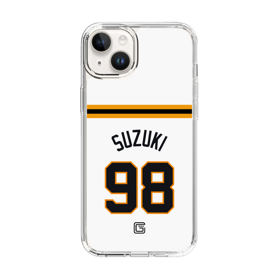 スリムプロテクションケース［ 読売ジャイアンツ - #98 SUZUKI - ホーム ］