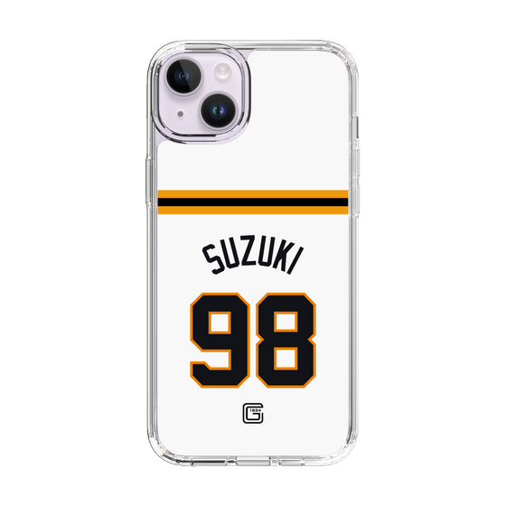 スリムプロテクションケース［ 読売ジャイアンツ - #98 SUZUKI - ホーム ］