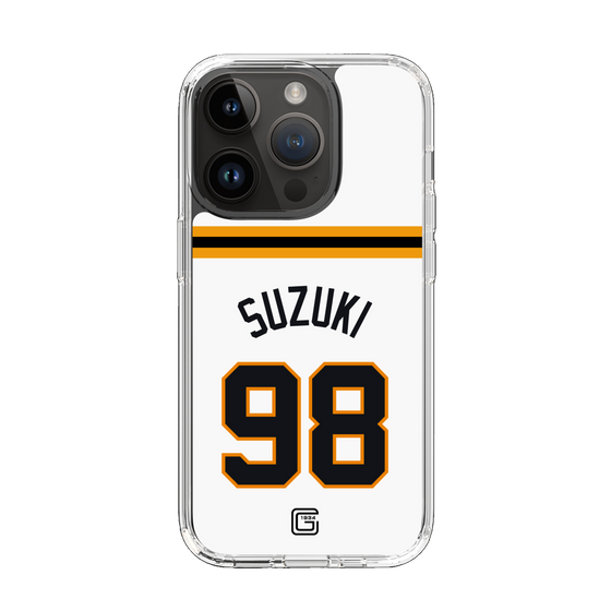 スリムプロテクションケース［ 読売ジャイアンツ - #98 SUZUKI - ホーム ］