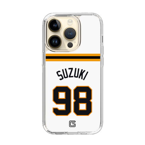 スリムプロテクションケース［ 読売ジャイアンツ - #98 SUZUKI - ホーム ］