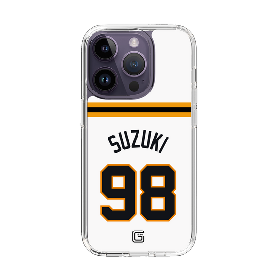スリムプロテクションケース［ 読売ジャイアンツ - #98 SUZUKI - ホーム ］
