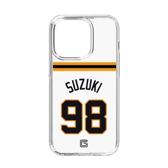 スリムプロテクションケース［ 読売ジャイアンツ - #98 SUZUKI - ホーム ］