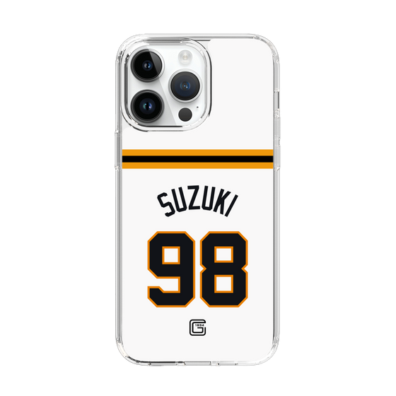 スリムプロテクションケース［ 読売ジャイアンツ - #98 SUZUKI - ホーム ］