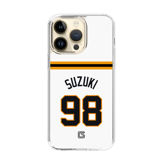 スリムプロテクションケース［ 読売ジャイアンツ - #98 SUZUKI - ホーム ］