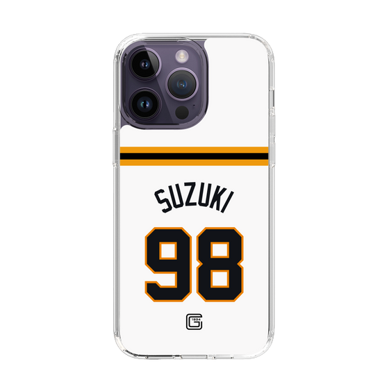 スリムプロテクションケース［ 読売ジャイアンツ - #98 SUZUKI - ホーム ］