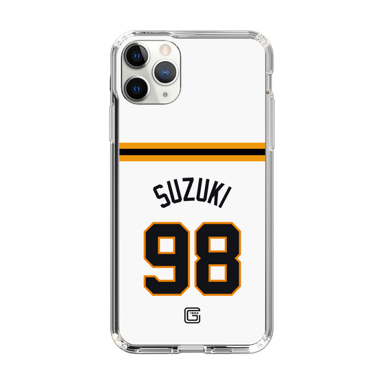 スリムプロテクションケース［ 読売ジャイアンツ - #98 SUZUKI - ホーム ］