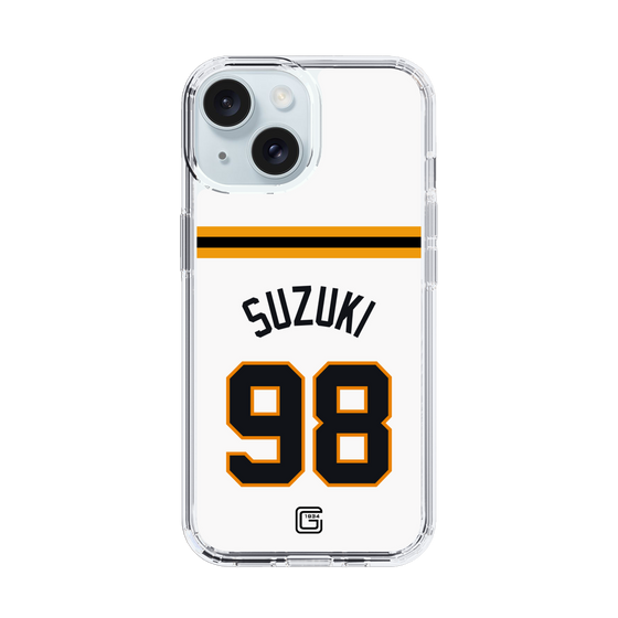 スリムプロテクションケース［ 読売ジャイアンツ - #98 SUZUKI - ホーム ］