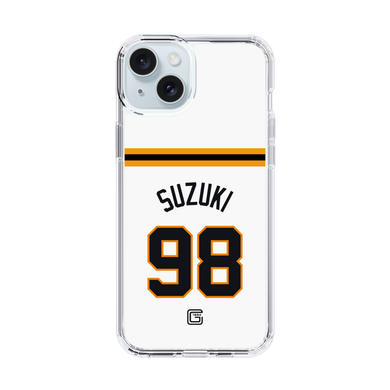 スリムプロテクションケース［ 読売ジャイアンツ - #98 SUZUKI - ホーム ］
