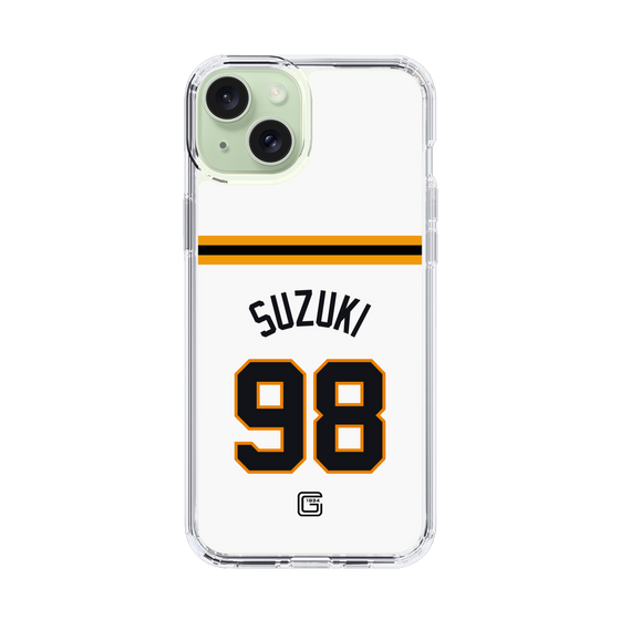 スリムプロテクションケース［ 読売ジャイアンツ - #98 SUZUKI - ホーム ］