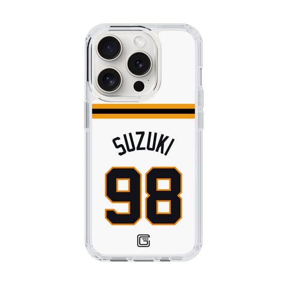 スリムプロテクションケース［ 読売ジャイアンツ - #98 SUZUKI - ホーム ］