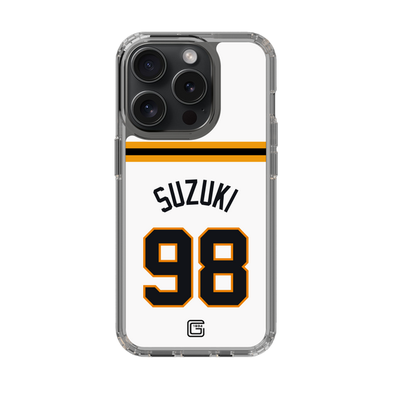 スリムプロテクションケース［ 読売ジャイアンツ - #98 SUZUKI - ホーム ］