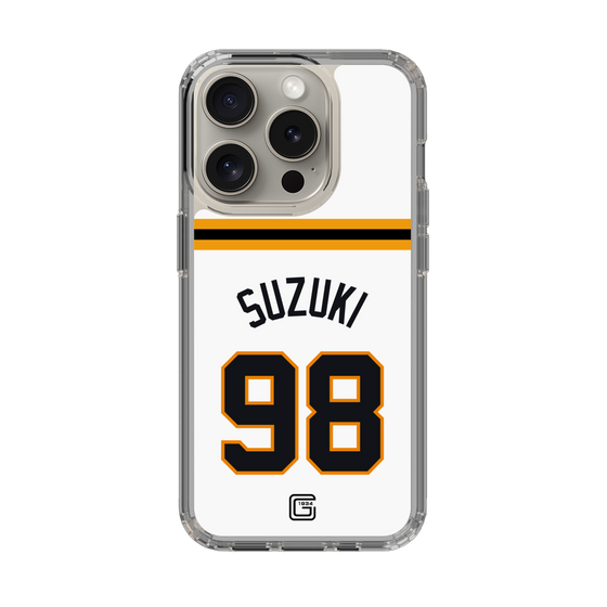 スリムプロテクションケース［ 読売ジャイアンツ - #98 SUZUKI - ホーム ］