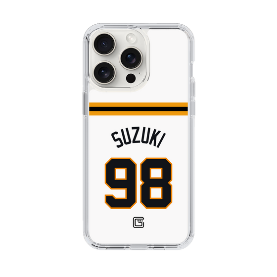 スリムプロテクションケース［ 読売ジャイアンツ - #98 SUZUKI - ホーム ］