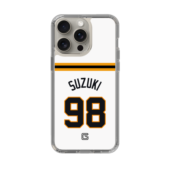 スリムプロテクションケース［ 読売ジャイアンツ - #98 SUZUKI - ホーム ］