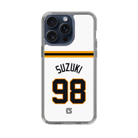 スリムプロテクションケース［ 読売ジャイアンツ - #98 SUZUKI - ホーム ］