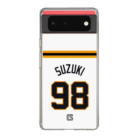 スリムプロテクションケース［ 読売ジャイアンツ - #98 SUZUKI - ホーム ］