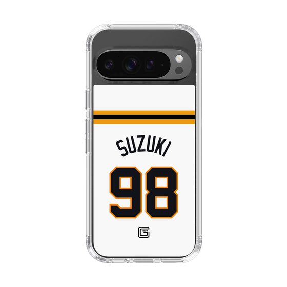 スリムプロテクションケース［ 読売ジャイアンツ - #98 SUZUKI - ホーム ］