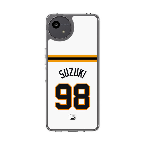 スリムプロテクションケース［ 読売ジャイアンツ - #98 SUZUKI - ホーム ］